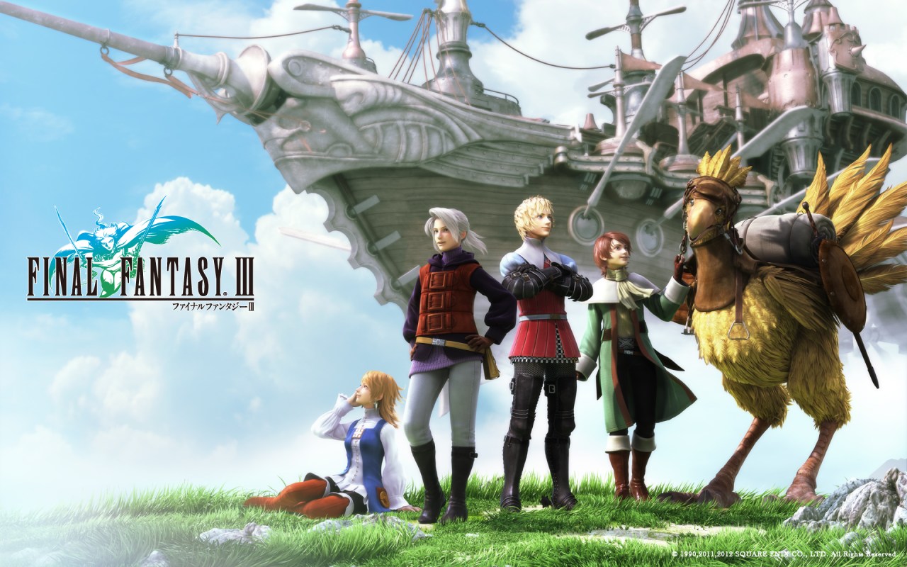 Final Fantasy III выйдет на Steam 28 мая
